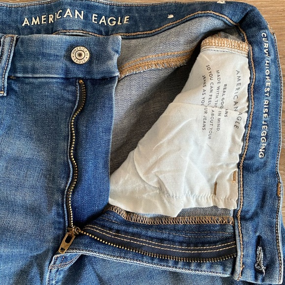 American Eagle Curve Love Super High Rise Skinny Jeans - Picture 5 of 6